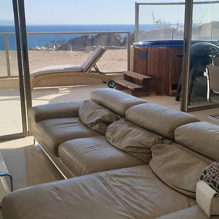 Top-Luxury Exclusive Аpt With Jacuzzi In Front Of The Sea Эйлат Экстерьер фото