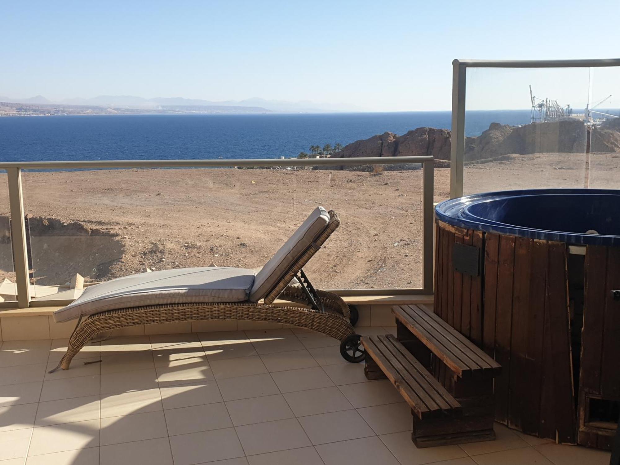 Appartement Top-luxury Exclusive аpt With Jacuzzi In Front Of The Sea Eilat